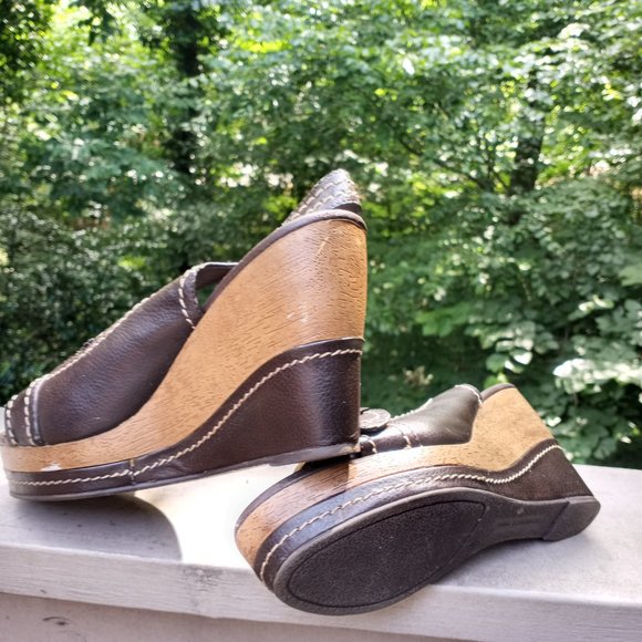 Shoes Wedges Platform Sandals - Picture 7 of 12